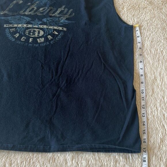 Liberty motorcycle tank top blue size XXL - Picture 14 of 16